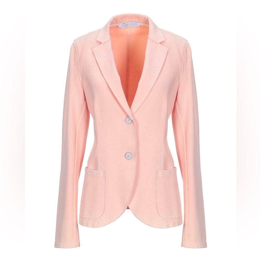Women's Soft Blush Single-Breasted Blazer